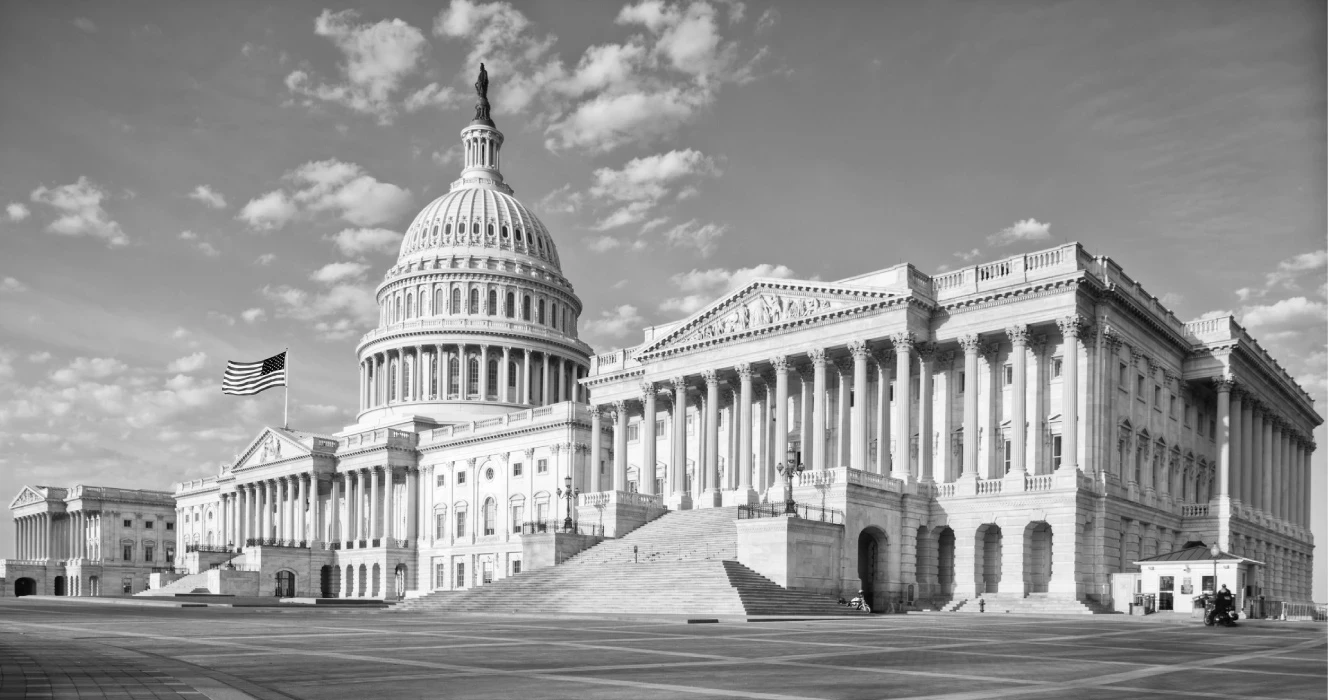 A picture of the White House